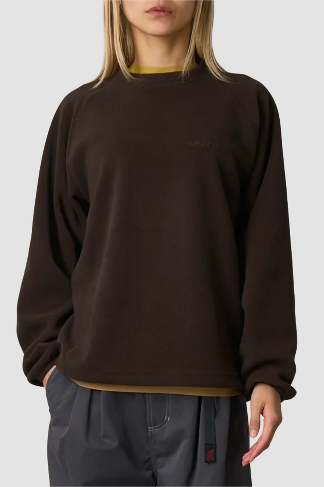 Gramicci Thermal Fleece Crewneck - Tobacco