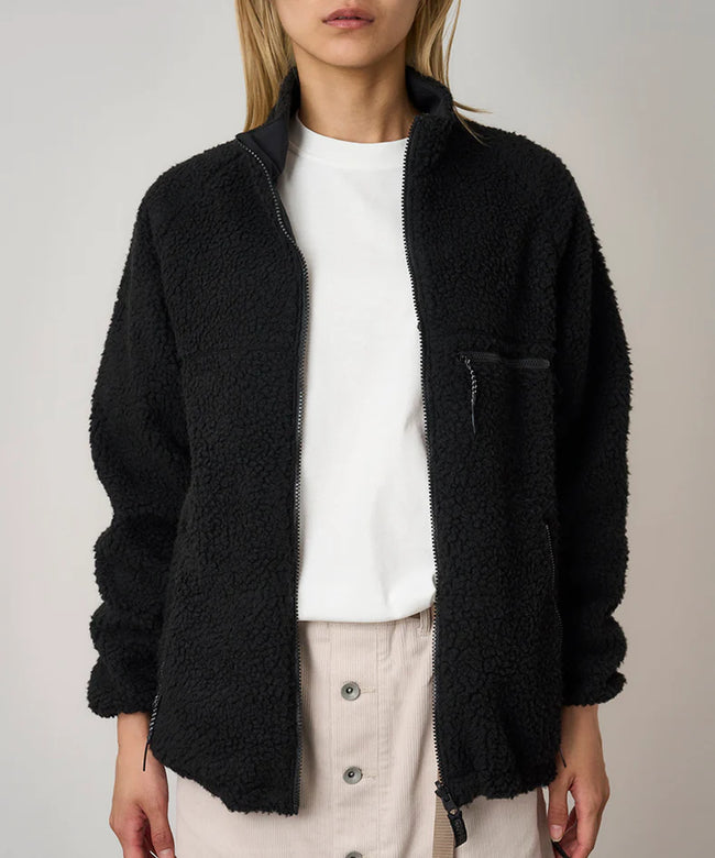 Gramicci Reversible Sherpa Jacket - Charcoal/Black