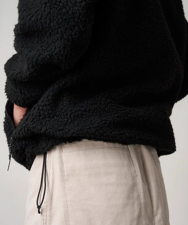 Gramicci Reversible Sherpa Jacket - Charcoal/Black