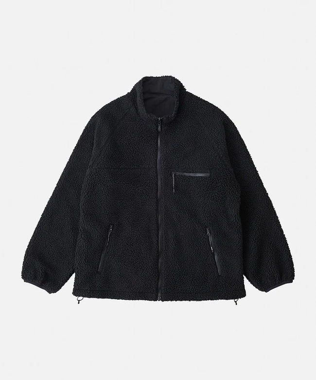 Gramicci Reversible Sherpa Jacket - Charcoal/Black