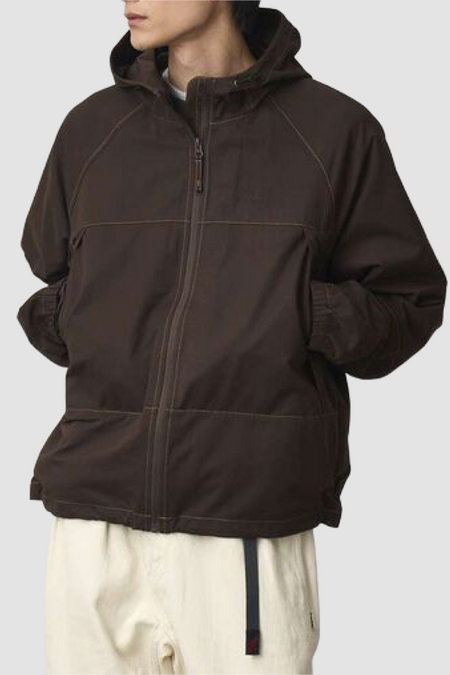 Gramicci Salem Hooded Jacket - Brown