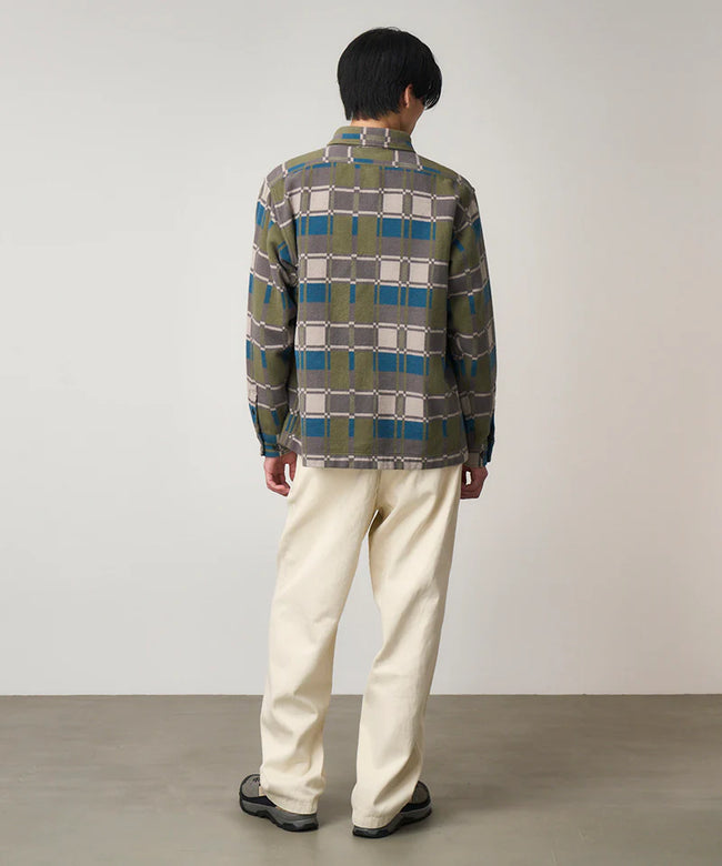 Gramicci Flannel Anthony Shirt - Silver Check