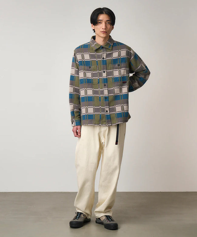 Gramicci Flannel Anthony Shirt - Silver Check