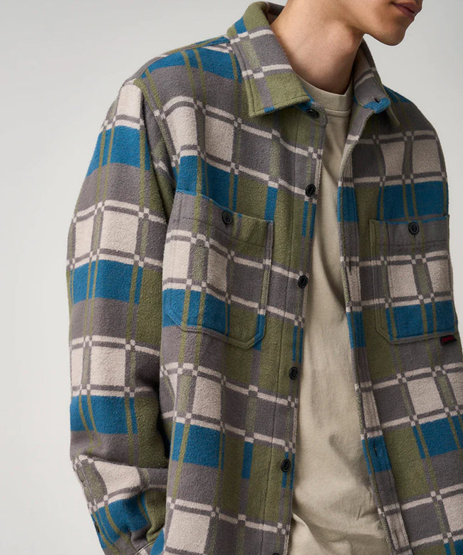 Gramicci Flannel Anthony Shirt - Silver Check