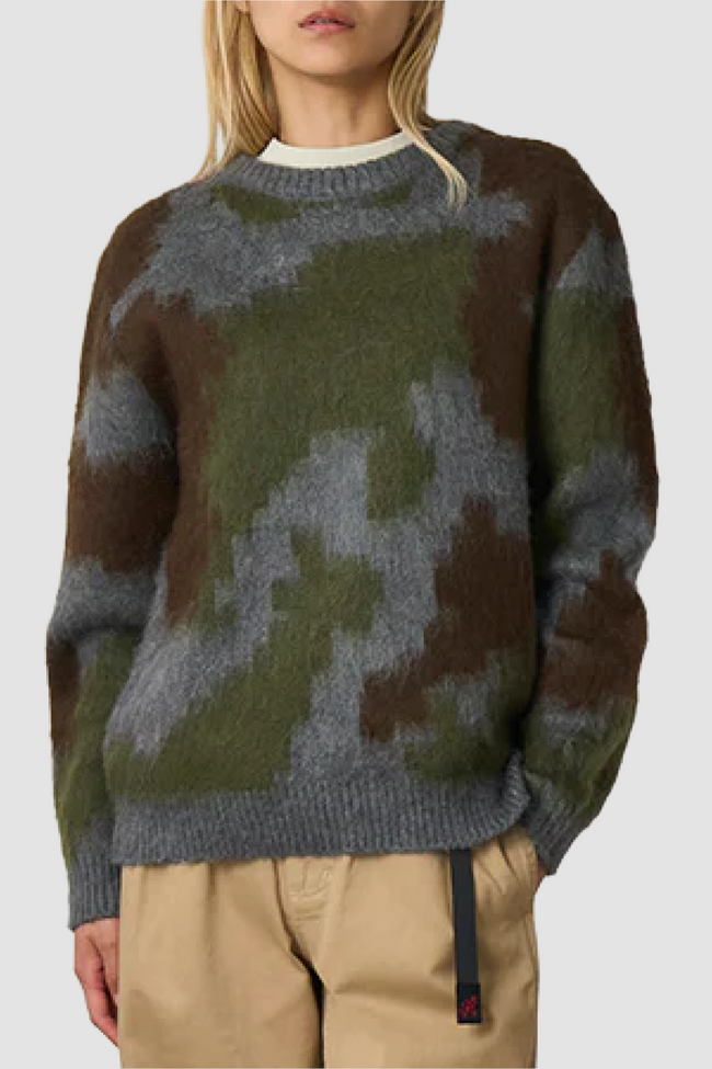 Gramicci Mohair Sweater - Jungle Digi Camo