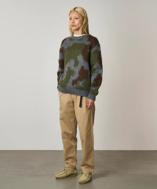 Gramicci Mohair Sweater - Jungle Digi Camo
