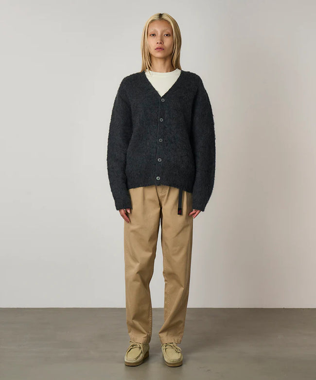 Gramicci Mohair Cardigan - Charcoal