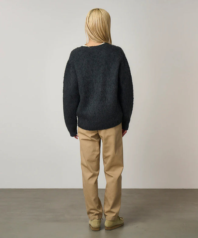 Gramicci Mohair Cardigan - Charcoal