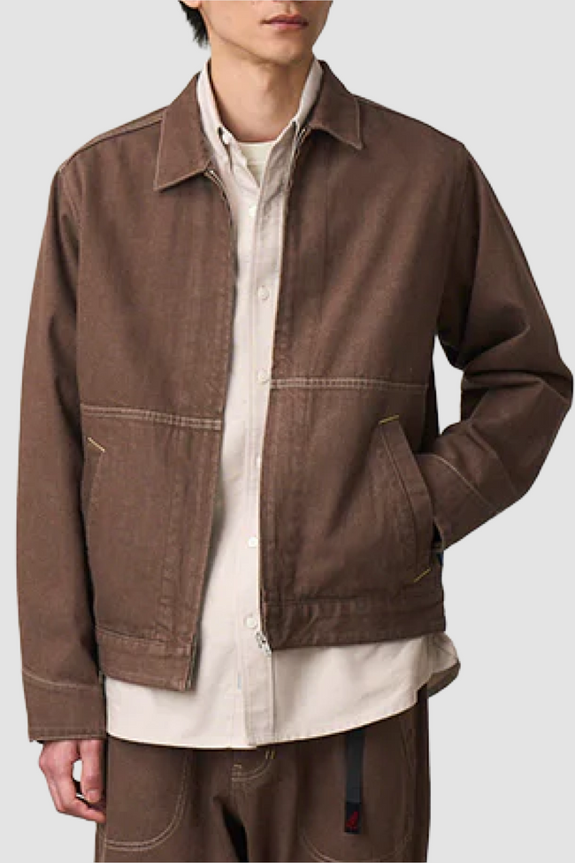 Gramicci Japanese Slub Denim Jacket - Amber