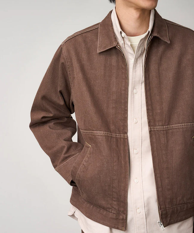 Gramicci Japanese Slub Denim Jacket - Amber