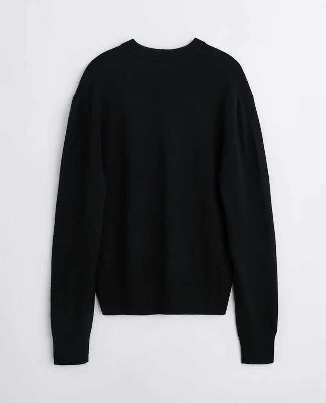 Sunflower Moon Merino Sweater - Black
