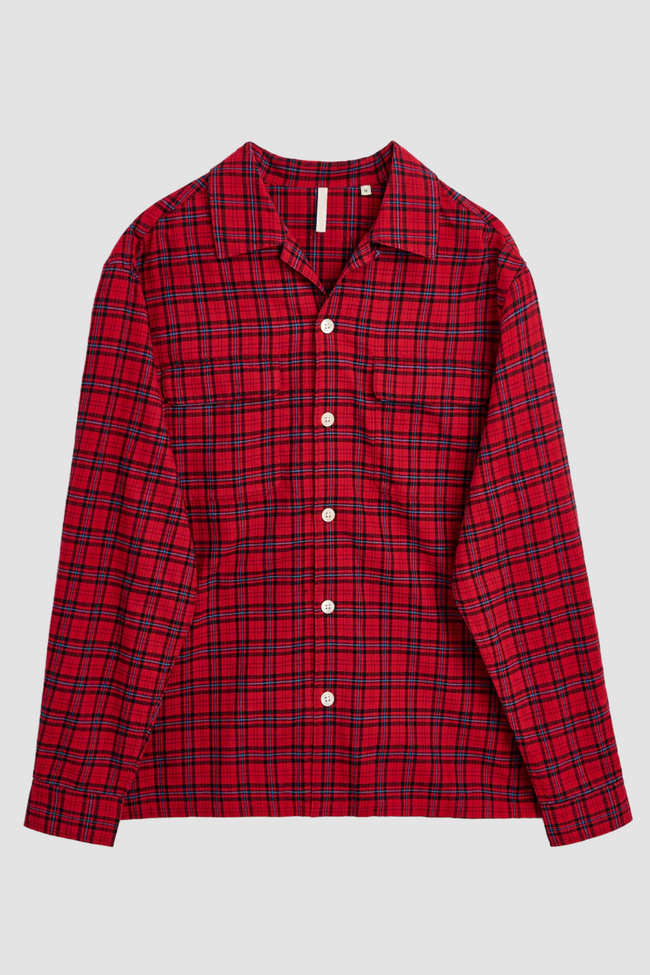 Sunflower Pocket Shirt - Red