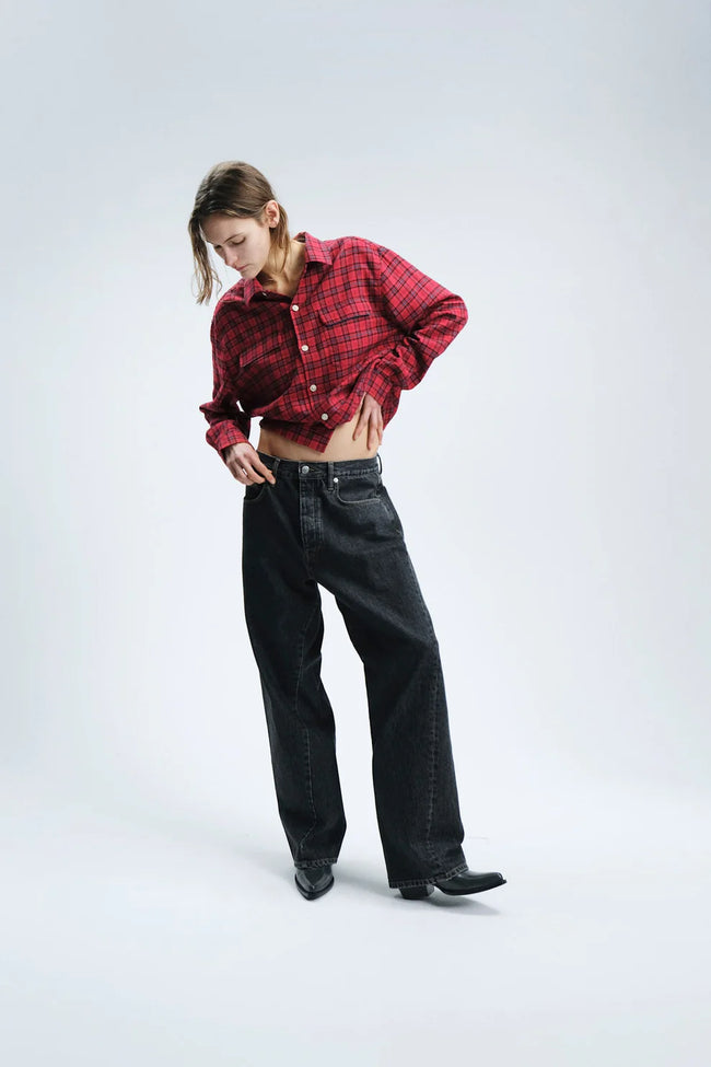 Sunflower Pocket Shirt - Red