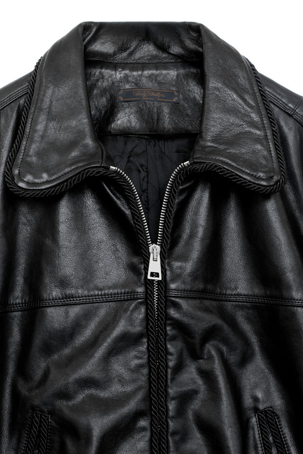 Kody Phillips Lasso Leather Jacket - Black