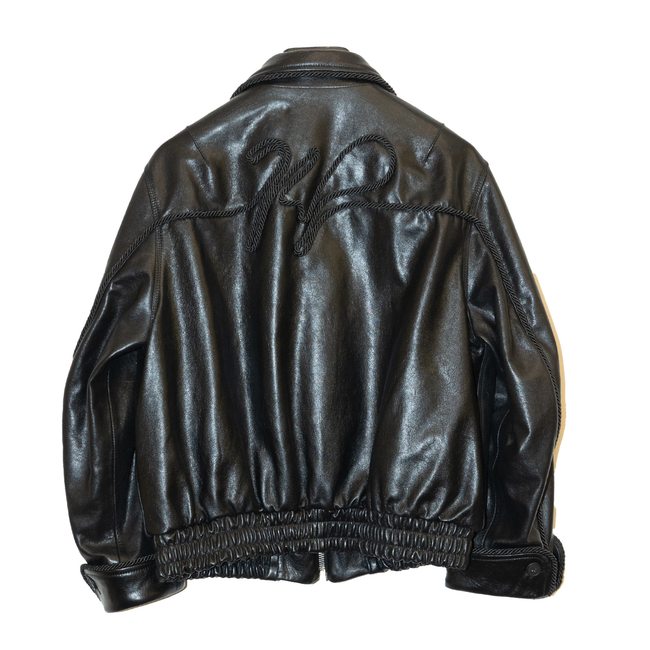 Kody Phillips Lasso Leather Jacket - Black