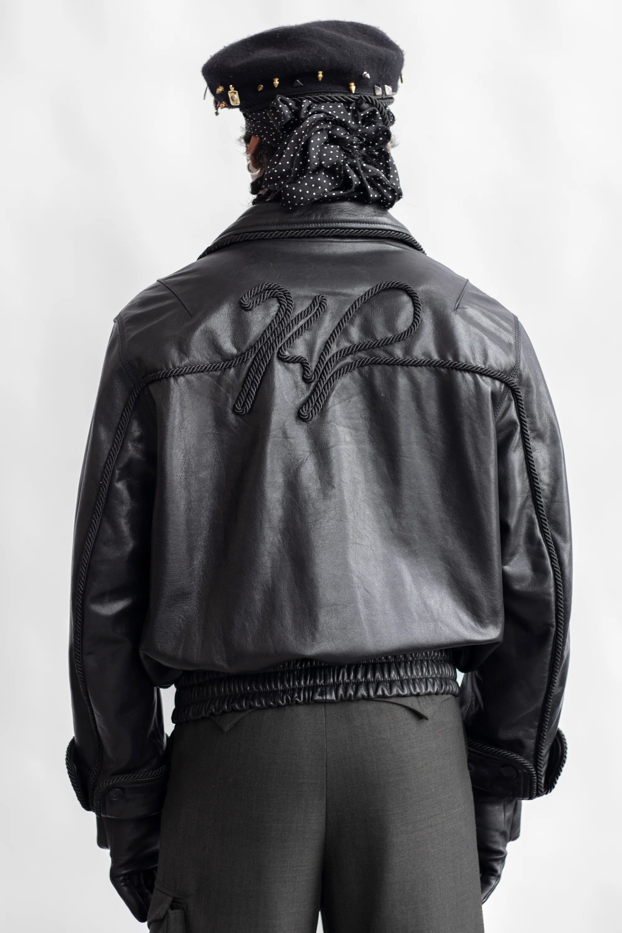 Kody Phillips Lasso Leather Jacket - Black - Due West Kody Phillips Lasso Leather Jacket - Black - Due West