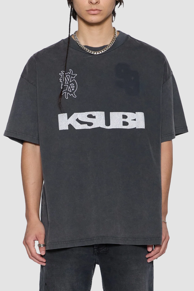 Ksubi Excess SS Tee - Charcoal