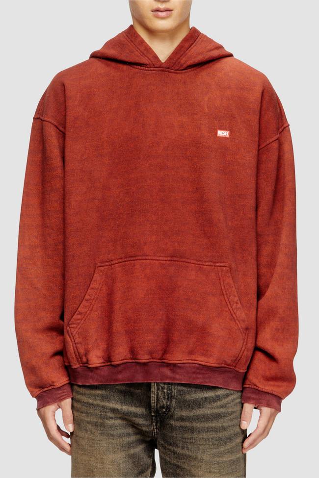 DIESEL S-Kai Hoodie - Red