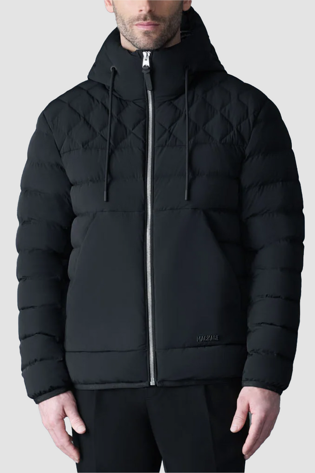 Mackage Mens Down Jacket Bergen - Black
