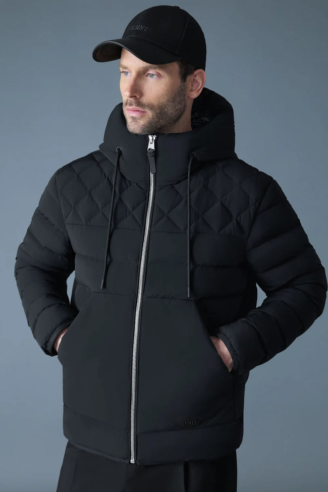 Mackage Mens Down Jacket Bergen - Black