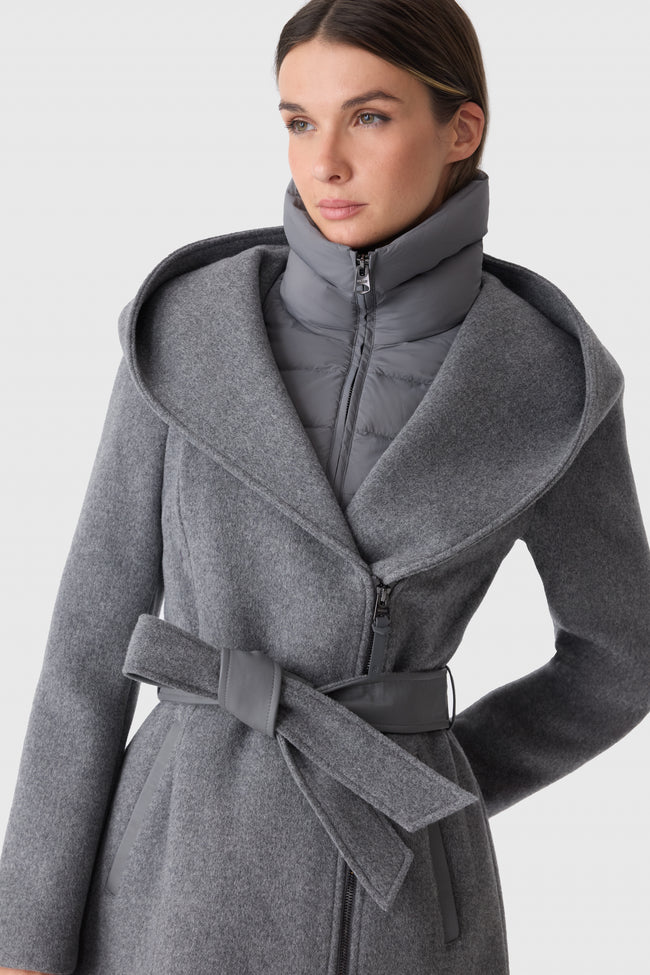 Mackage Womens Wind Jacket Shia-SLB - Carbon Mix