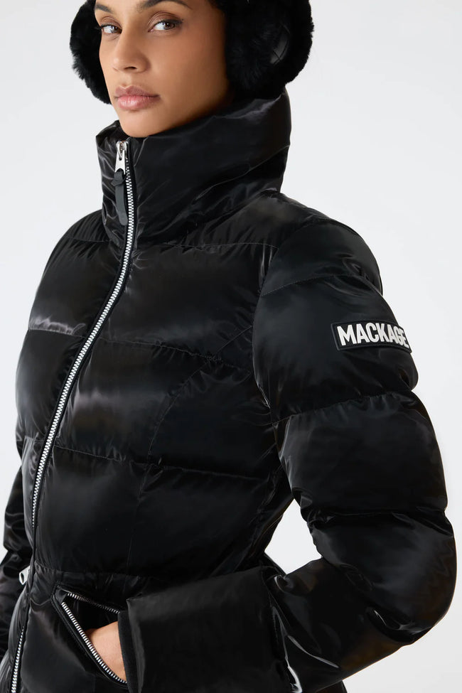 Mackage Womens Down Jacket Madalyn-Glo - Black