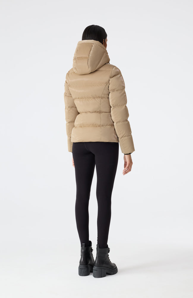 Mackage Womens Down Jacket Madalyn-Glo - Light Camel