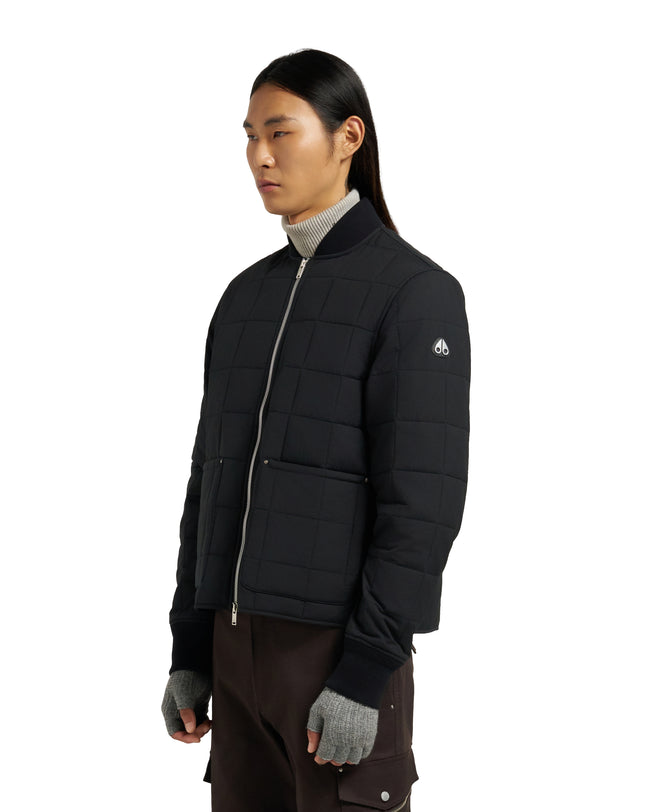 Moose Knuckles Mens Eco Jacket Walker Liner - Black