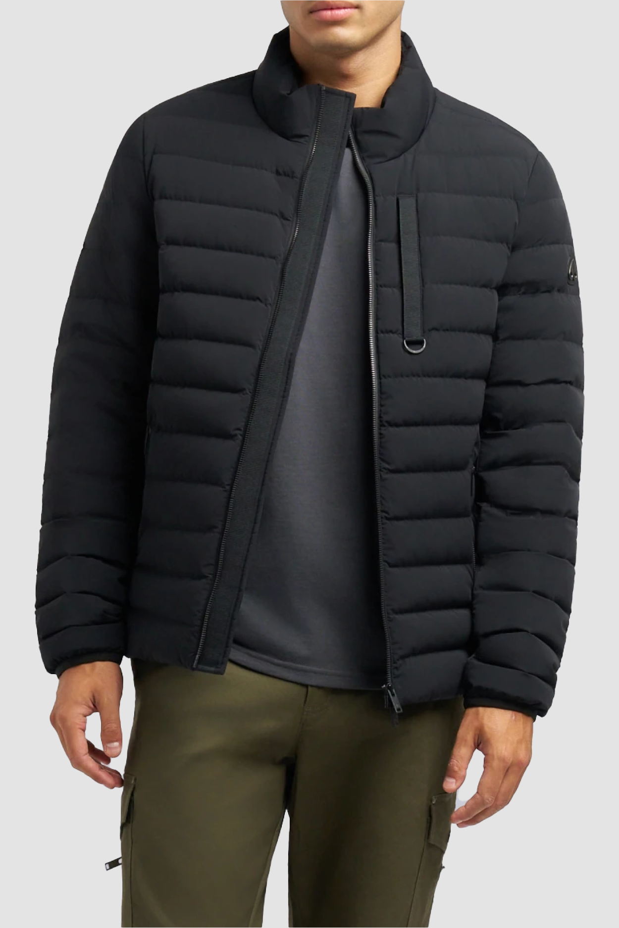 Moose Knuckles Mens Lite Jacket Laki - Black - Due West