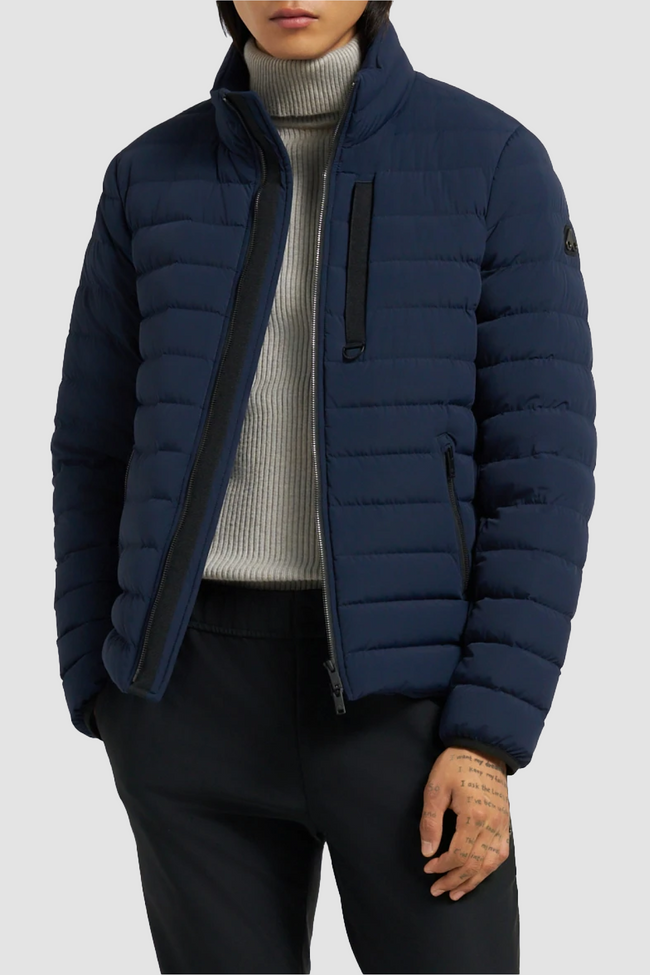 Moose Knuckles Mens Lite Jacket Laki - Navy