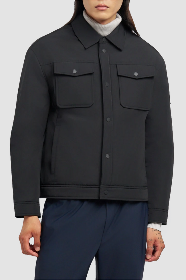 Moose Knuckles Mens Eco Jacket Jacques Bunny - Black