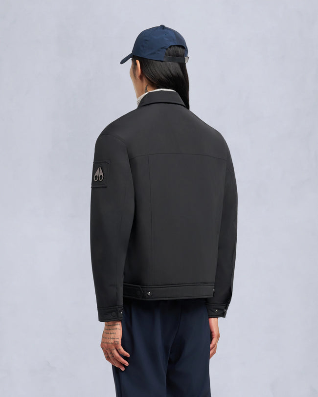 Moose Knuckles Mens Eco Jacket Jacques Bunny - Black