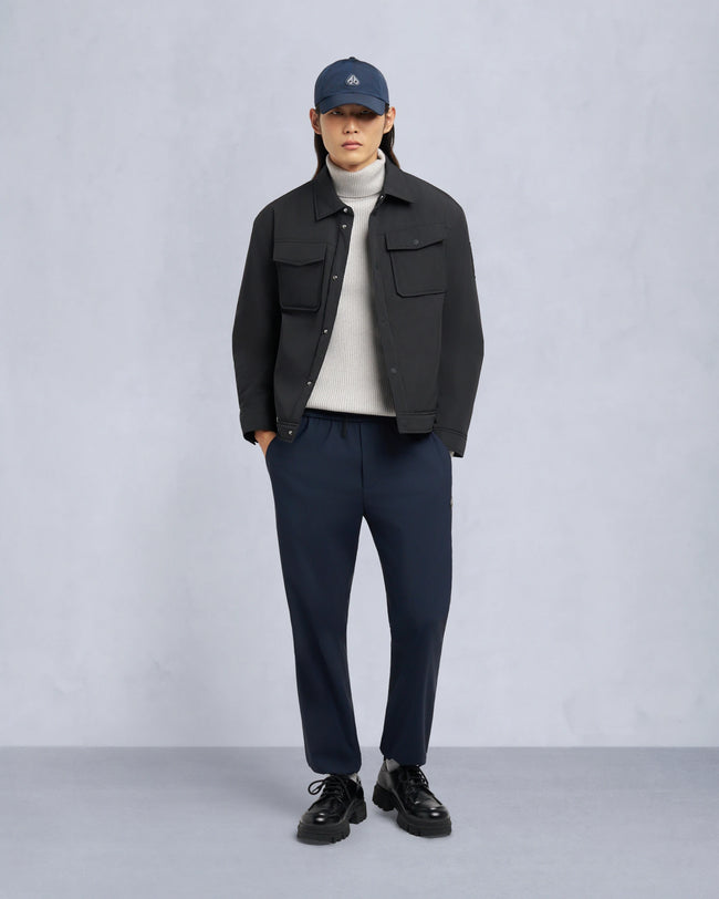 Moose Knuckles Mens Eco Jacket Jacques Bunny - Black