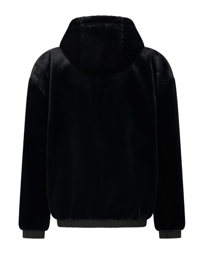 Moose Knuckles Mens Eco Bomber Borden Bunny - Black