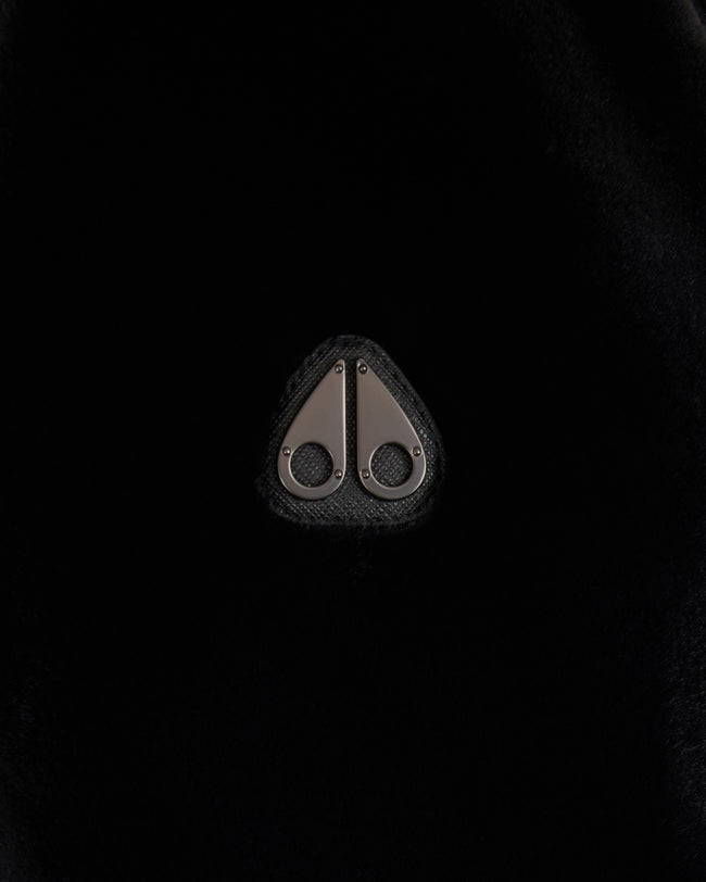 Moose Knuckles Mens Eco Bomber Borden Bunny - Black