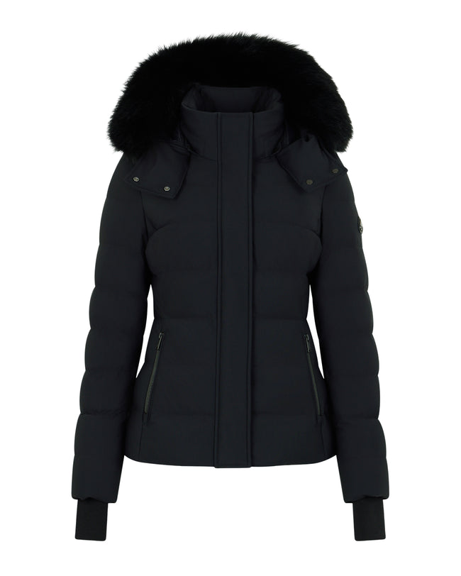 Moose Knuckles Womens Down Jacket Betta - Black