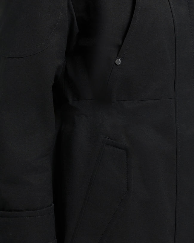 Moose Knuckles Womens Down *Parka Storm - Black/Black