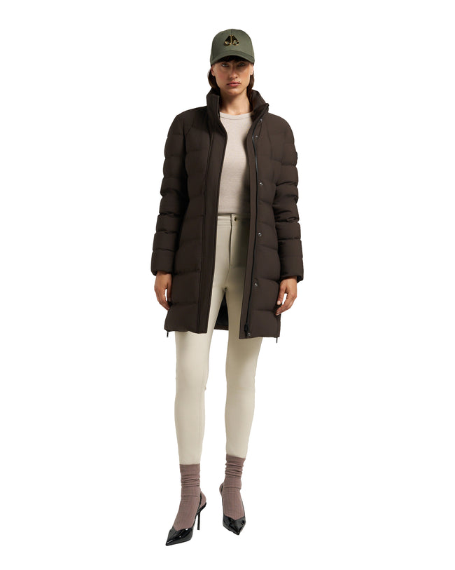 Moose Knuckles Womens Down *Parka Watershed 3 - Espresso/Espresso