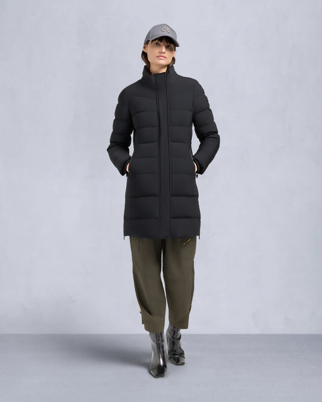 Moose Knuckles Womens Down *Parka Watershed 3 - Black/Black