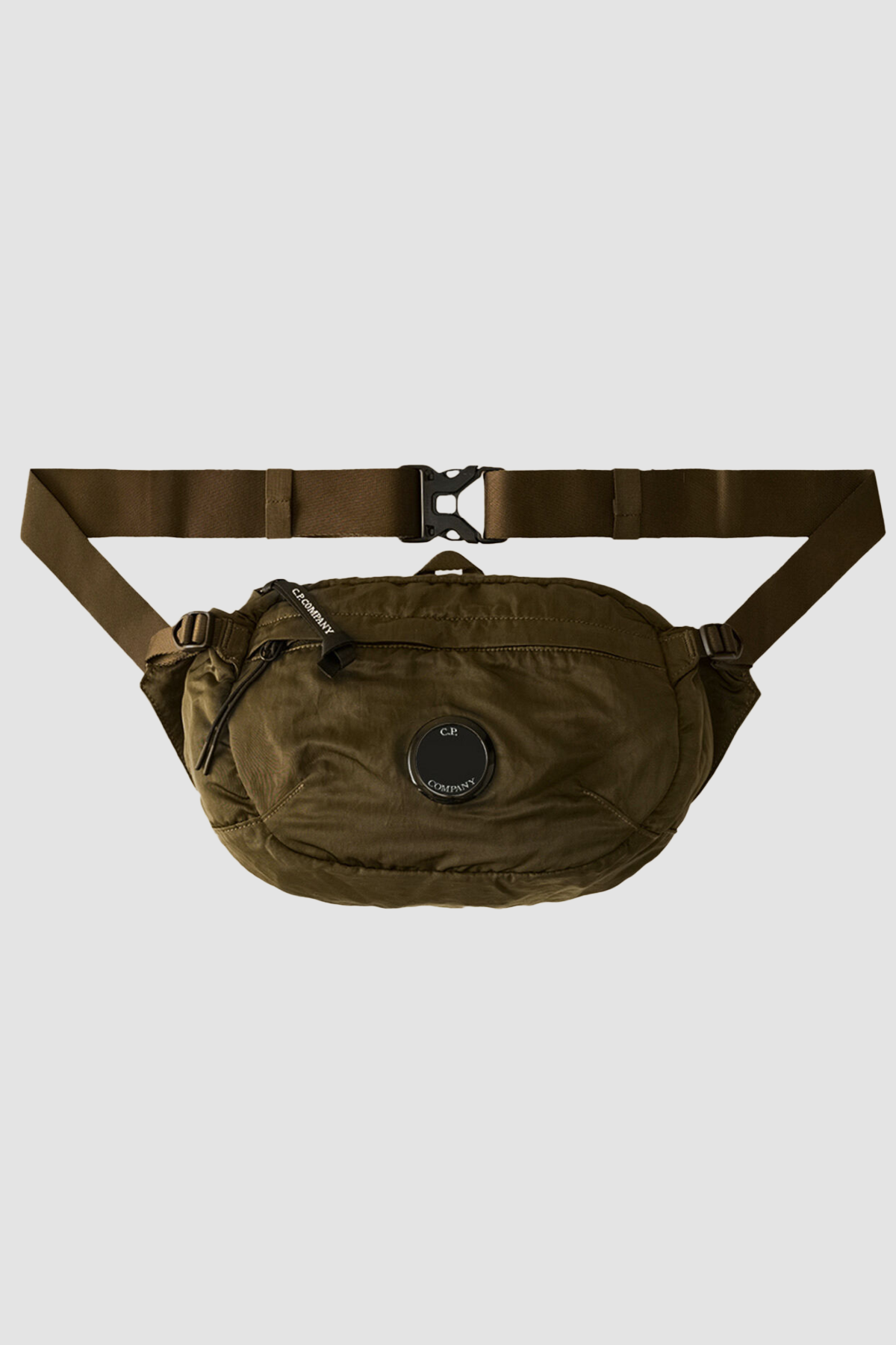 C.P. Company Nylon B Lens Crossbody Waist Bag - Ivy - Due West
