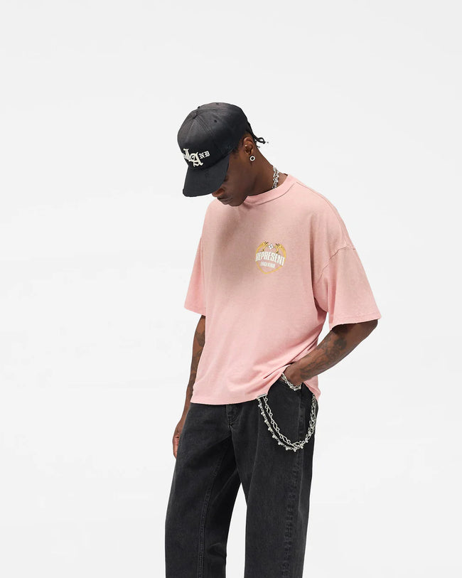 Represent Angel Border Tee - Quartz