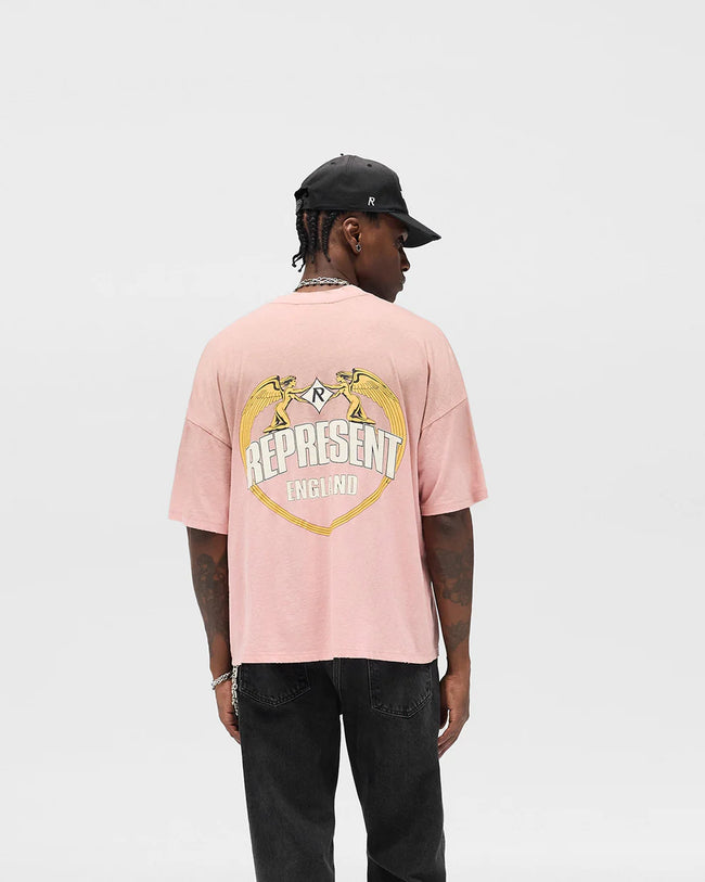 Represent Angel Border Tee - Quartz