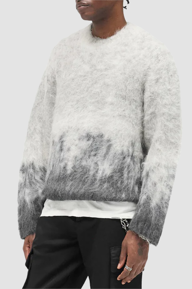 Represent Ombre Knit Sweater - Light Grey