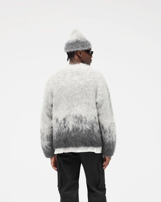 Represent Ombre Knit Sweater - Light Grey