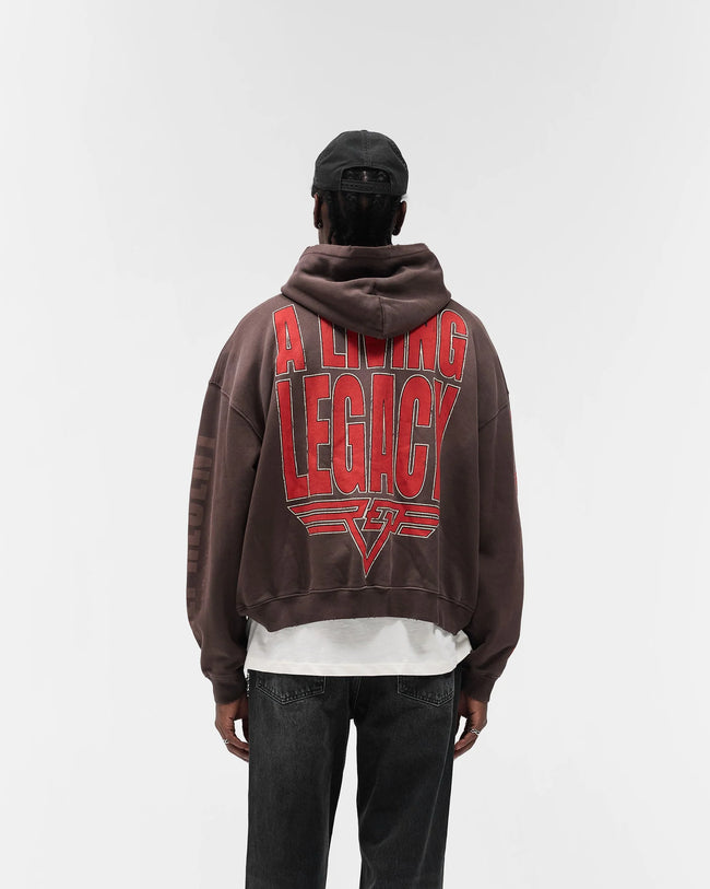 Represent Reversible Living Legacy Tour Hoodie - Nero Brown