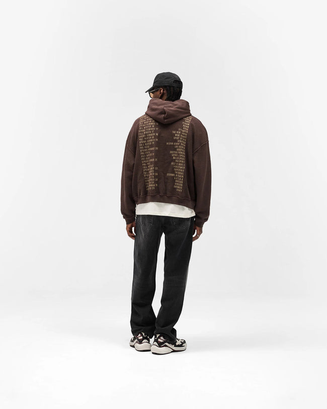 Represent Reversible Living Legacy Tour Hoodie - Nero Brown