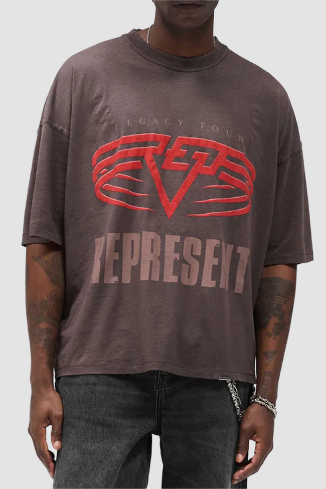 Represent Reversible Living Legacy Tour Tee - Nero