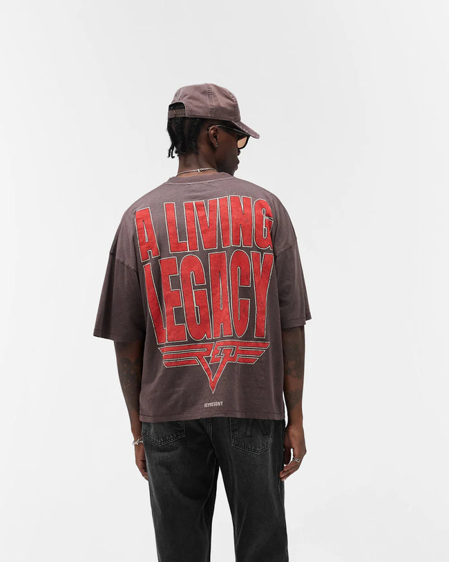 Represent Reversible Living Legacy Tour Tee - Nero