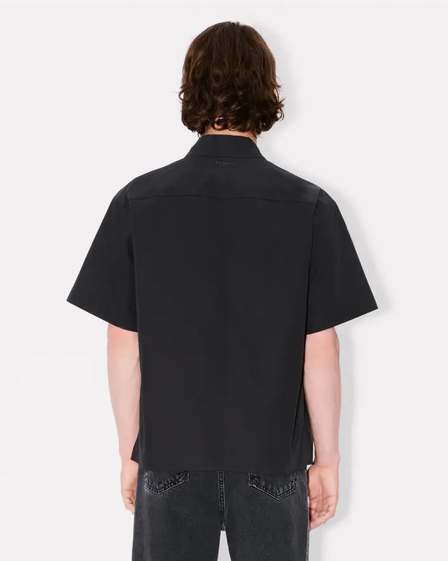Kenzo Kimono Short Sleeve Shirt - Black