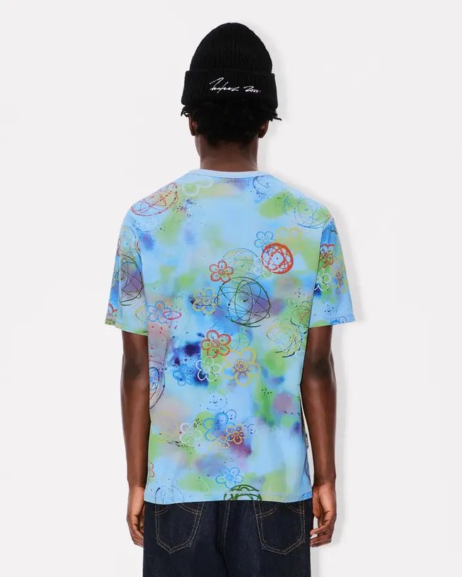 Kenzo x Futura 2000 Reversible Tee - Light Blue